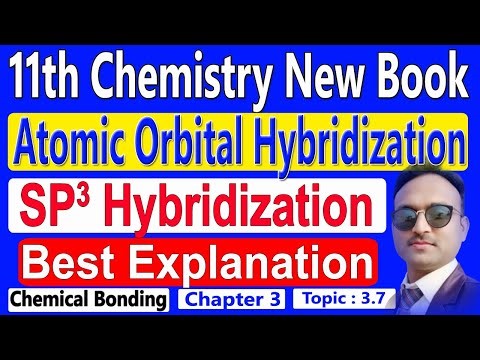 sp3 hybridization class 11Chemistry– Chapter 3 | Hybridization and its types 11 class chemistry