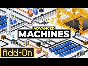 ADVANCED MACHINES Add-On Showcase | Minecraft Marketplace