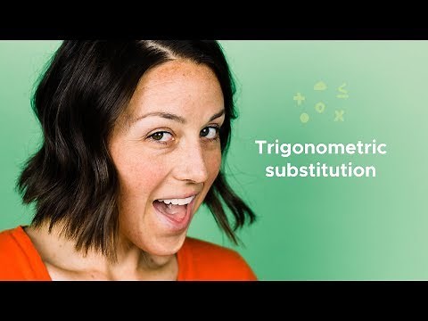 Trig substitution - How to solve?