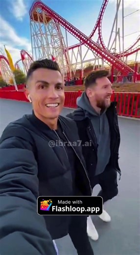 Riding Roller Coasters with Messi for the First Time