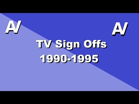 TV Sign Off Collection - 1990 to 1995