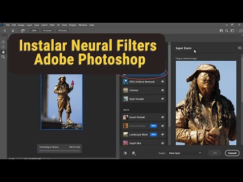HOW TO INSTALL NEURAL FILTERS | INSTALL NEURAL FILTERS IN PHOTOSHOP OFFLINE [100% FREE] 🚀