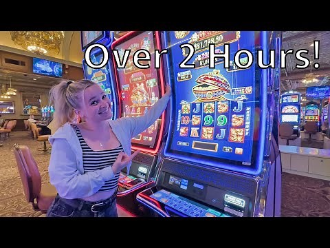 2 Hours Of Las Vegas Slot Machine Wins And Spins!