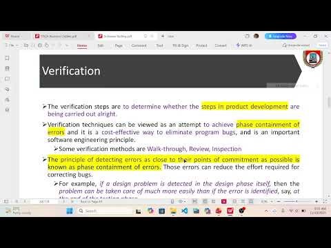 Part 10 The V Model (Lecture 3)