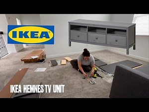 HOW TO ASSEMBLE | IKEA HEMNES TV UNIT