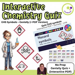 GHS Safety Symbols Quiz – Interactive Science Activity Genially   Clickable PDF