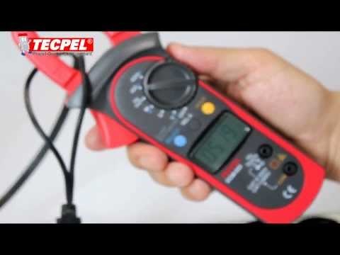 TECPEL, How to use a clamp meter?
