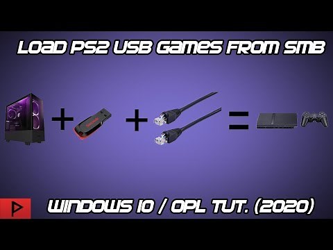 Load PS2 USB Games From SMB - Windows 10 / OPL Tutorial (2020)