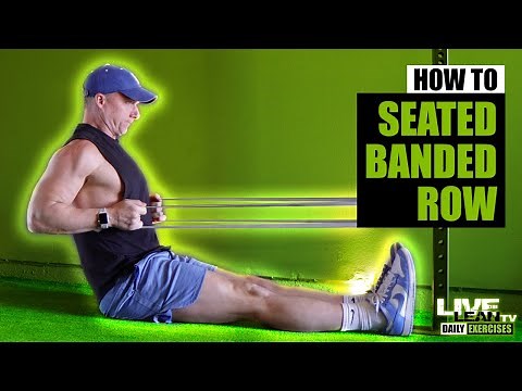 How To: Seated Banded Row