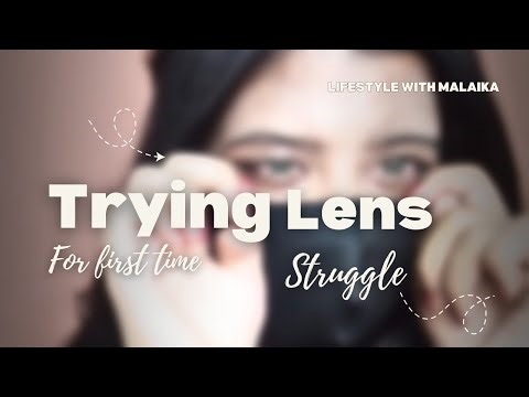 First time Trying lenses❤️ | unstoppable tears 😭