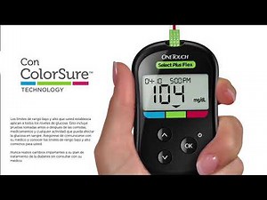 GLUCÓMETRO ONETOUCH SELECT PLUS FLEX OPERANDO