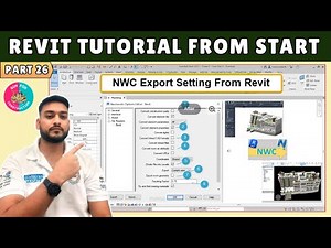#26 Revit Tutorial: How to Export Revit to Navisworks (NWC)