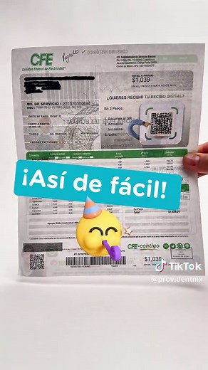 Consulta tu Recibo de Luz Sin Registrarte