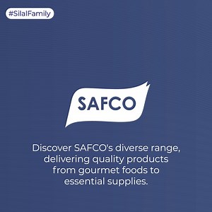 Safco, a proud member of the Silal family, is one of the UAE’s leading food service importers, exporters, and distributors of premium quality food and non-food products. Discover the extensive range, covering everything from food and beverages to non-food and hospitality supplies, while offering the highest service standards, facilitated by ultra-modern facilities. #SilalFamily #Silal #AbuDhabi #SAFCO | Silal
