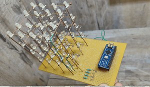 How to make an Arduino LED Cube 4x4x4 - Techatronic
