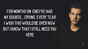 31K views · 552 reactions | Charlie Puth - I'm Not The Only One (Lyrics) Source: Youtube - SuperbLyrics #learningenglish #music #lyrics #cover #qhlyrics #CharliePuth | QH Lyrics | Facebook