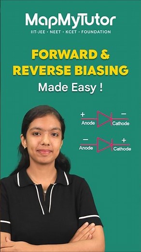 Forward vs Reverse Biasing in 60 Seconds ⚡ | NEET/JEE Made Easy