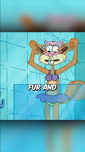 NAKED Sandy?! 😬👀 #spongebob #shorts