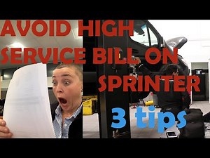 AVOIDING HIGH SERVICE COSTS ON 2019-2021 DIESEL SPRINTER VAN AND MAINTAINING THE DEF / DPF SYSTEM