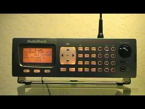 Radio Shack PRO 197 Digital Trunking Scanner - Phoenix, AZ PD frequencies