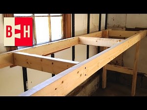 DIY Workbench // Simple design from 2x4s