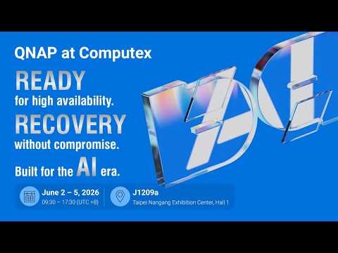 Sneak peek! Unveiling QNAP's massive lineup for COMPUTEX 2026 🔥
