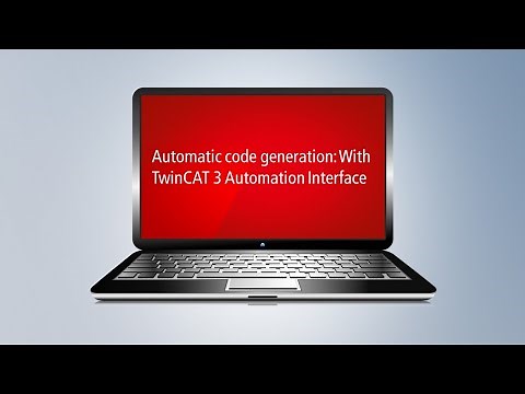 Automatic code generation: With TwinCAT 3 Automation Interface