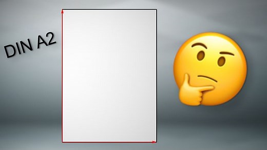 So groß ist das DIN A2 Format