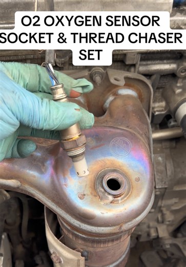 5-Piece Forged O2 Oxygen Sensor Socket Set for Mechanics