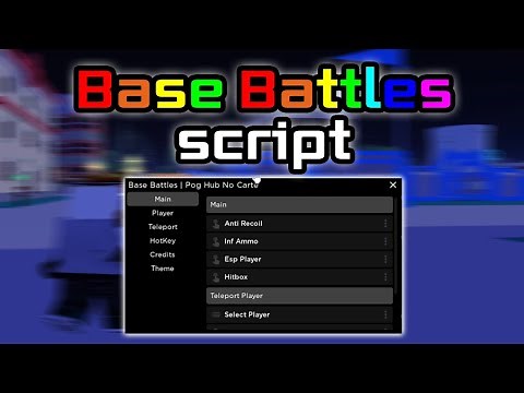 Base Battles script – (Aimbot, INF Ammo)