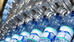 Blow moulding, labelling, filling and capping - Krones