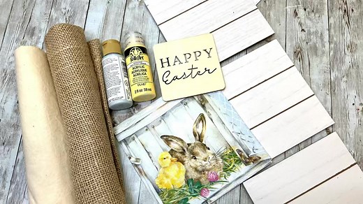 13K views · 534 reactions | Dollar Tree Easter Sign | Creating Through Chaos | Facebook