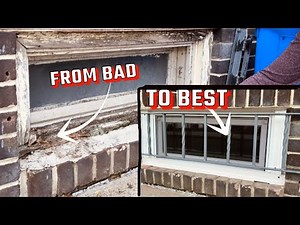How to Install Basement Window in Concrete Opening DIY step-by-step guide