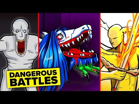 Most Dangerous SCP-682 Cross Test Battles (SCP Animation)