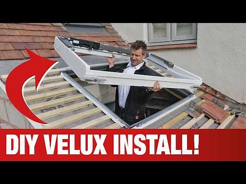 How to DIY Install an Electric Velux Window