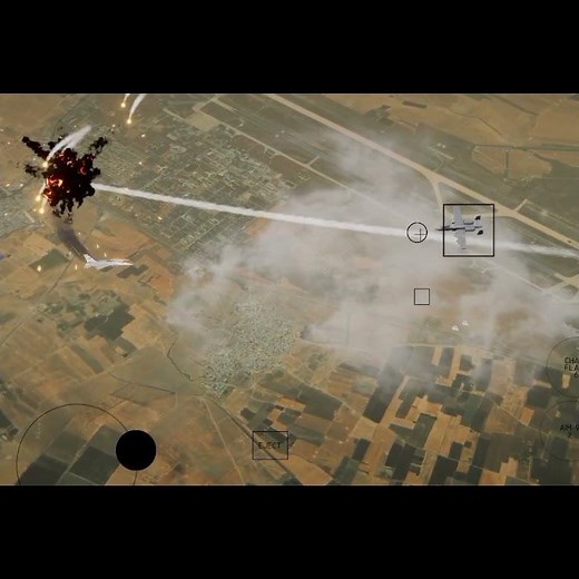 F16 NIGHT DOG VS A10 WARTHOG #f16 #jet #a10