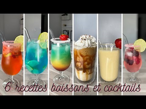 Recettes Boissons et Cocktails d’été