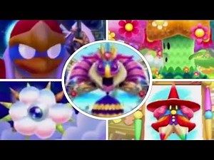 Kirby Triple Deluxe - All Bosses