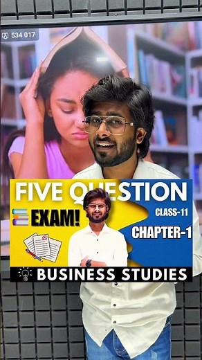 📚 Class 11 Business Studies Chapter 1 | 5 Important Questions for Exam 2025-26 | BST Short Tricks
