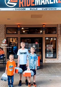 6.8K views · 83 reactions | Come with us as we make custom remote control cars at Ridemakerz! ️ #: @coffeeandconfettimom . . . #RideMakerz #Toys #ToyCars #RCCars #TheIslandPF #PigeonForge #Tennessee | The Island in Pigeon Forge | Facebook