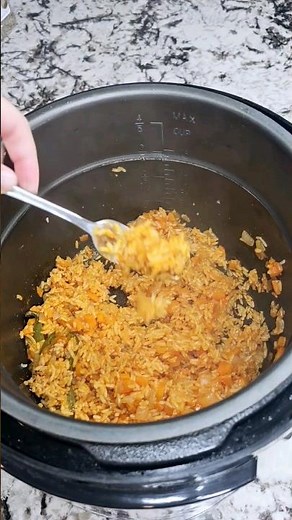 Instant Pot Mexican Rice #food #cookingvideo #recipe #cooking #foodvideo #viral #foodie #eatathome