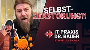 79K views · 2.3K reactions | Herr Schmidt gibt jetzt auch Crashkurse für Windows. Dr. Bauer approved.  #comedy #sketch #drbauer #viral #it #office #officelife #büro #agentur #agency #letsskipthebla #ITPraxisDrBauer #itpraxis | Let's Skip The Bla | Facebook