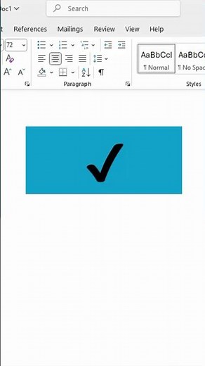 Type Heavy Check Mark with Keyboard Shortcut! #shorts