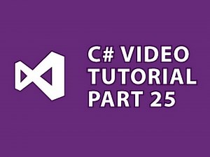 C# Tutorial 25 C# Databases