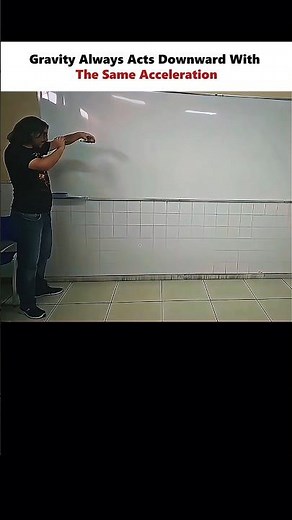 Acceleration Due To Gravity Is Always Same 💯 #physics #scienceexplained