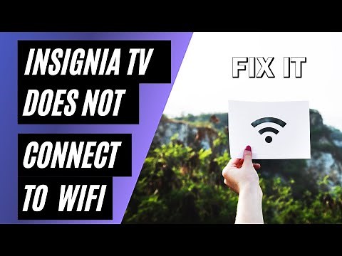 How To Connect Insignia TV to WiFi