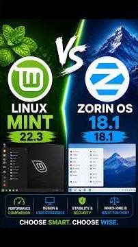 Linux Mint 22.3 vs Zorin OS 18.1 – Which One Should You Use in 2026?