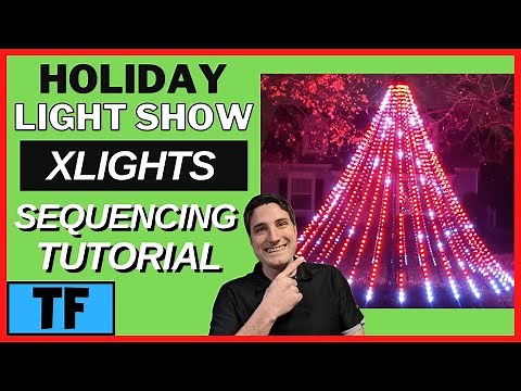XLights Music Sequencing For A Mega Tree Christmas Light Show (Quick Start Beginners Guide)