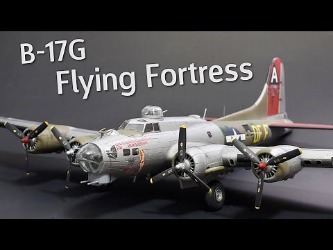 Building the Revell B-17G Flying Fortress in 1/72 Scale - Plastic Model Kit Build & Review