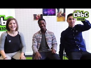 The Next Step cast in The Hot Seat - CBBC
